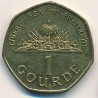 Монета Гаити 1 гурд 2011 год - Крепость