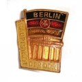 Значок Берлин. Столица ГДР. Флаг. Berlin. Hauptstadt der DDR