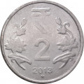 Индия 2 рупии 2013 год (Хайдарабад)