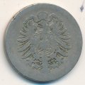 Германия 10 пфеннигов 1874 год