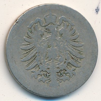 Германия 10 пфеннигов 1874 год