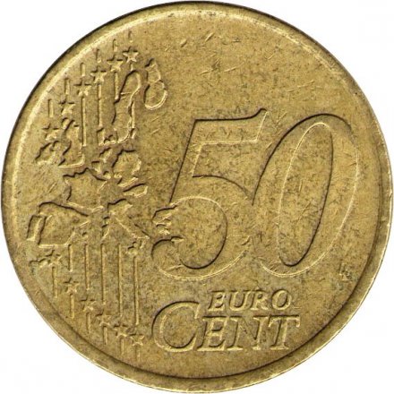 Германия 50 евроцентов 2003 год (J)
