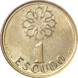 Португалия 1 эскудо 2000 год