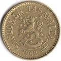 Финляндия 10 марок 1962 год