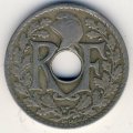 Франция 25 сантимов 1923 год