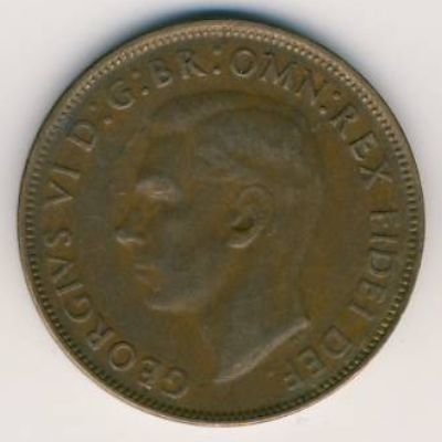 Австралия 1 пенни 1950 год