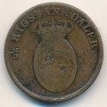 Дания 1 ригсбанкскиллинг 1818 год