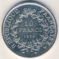 Франция 10 франков 1970 год