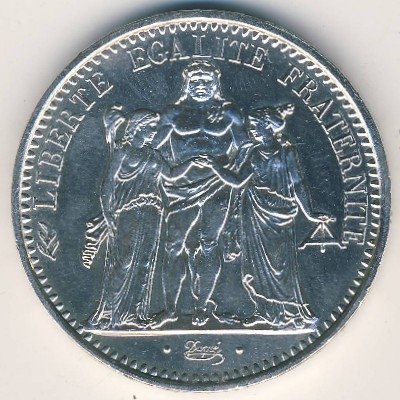 Франция 10 франков 1970 год