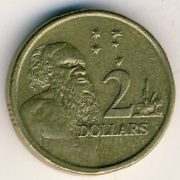 Австралия 2 доллара 2002 год