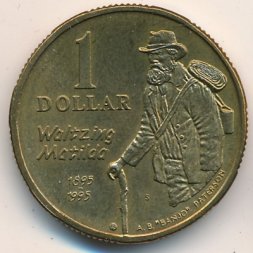 Австралия 1 доллар 1995 год