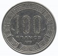Конго 100 франков 1985 год