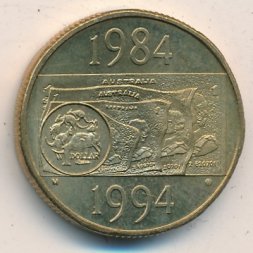 Австралия 1 доллар 1994 год