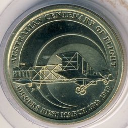 Австралия 1 доллар 2010 год