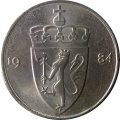 Норвегия 50 эре 1984 год