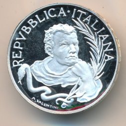 Италия 500 лир 1989 год