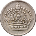 Швеция 10 эре 1962 год (корона, серебро)