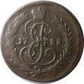 Денга 1788 год (без букв) Екатерина II (1762 - 1796) - F