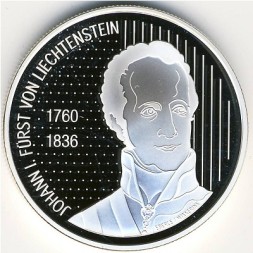 Монета Лихтенштейн 10 франков 2006 год