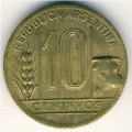 Аргентина 10 сентаво 1945 год