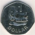 Соломоновы острова 1 доллар 2005 год - Идол