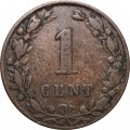 Нидерланды 1 цент 1883 год