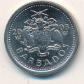 Барбадос 10 центов 2008 год