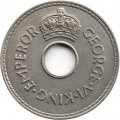 Фиджи 1 пенни 1941 год