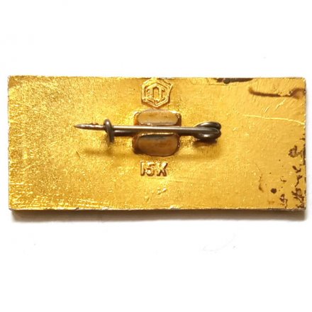 Значок Волоколамск. Московская область. Серия &quot;Гербы на прямоугольнике&quot;