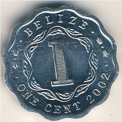 Белиз 1 цент 2002 год
