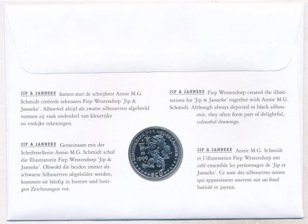 Нидерланды 1 экю 1999 год