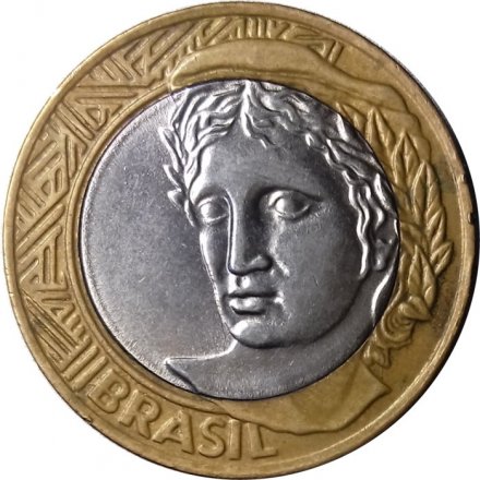 Бразилия 1 реал 2011 год