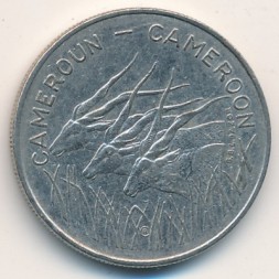 Монета Камерун 100 франков 1983 год