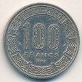 Камерун 100 франков 1983 год