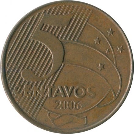Бразилия 5 сентаво 2006 год