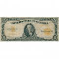 США 10 долларов 1922 год - Золотой сертификат - F