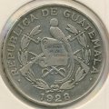 Гватемала 1/4 кетсаля 1928 год