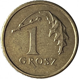 Польша 1 грош 1992 год