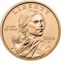 США 1 доллар 2008 год - Парящий орёл (D)