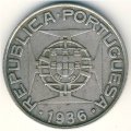 Мозамбик 10 эскудо 1936 год