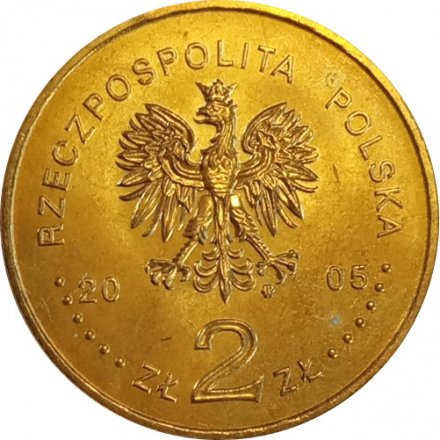 Польша 2 злотых 2005 год - Станислав II Август Понятовский (1764-1795)