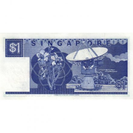Сингапур 1 доллар 1987 год - UNC