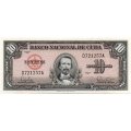 Куба 10 песо 1960 год - UNC