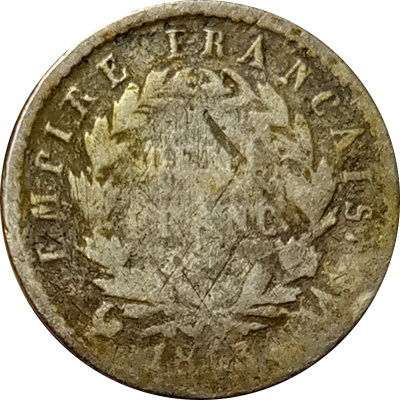 Франция 1/2 франка 1813 год