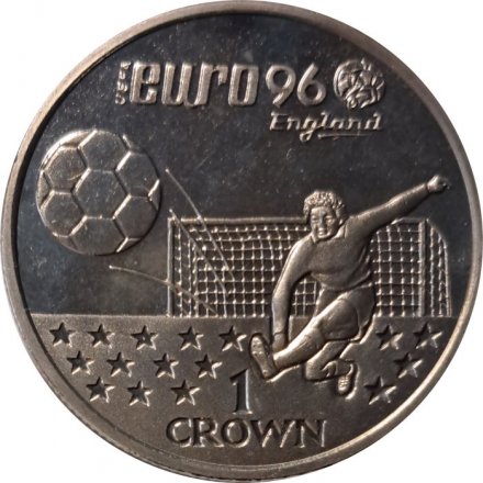 Гибралтар 1 крона 1996 год - Чемпионат Европы по футболу 1996