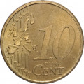 Нидерланды 10 евроцентов 2003 год