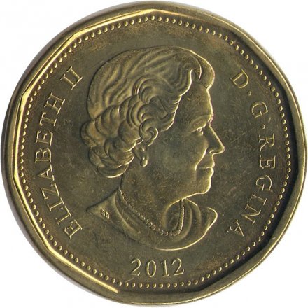 Канада 1 доллар 2012 год - Олимпийские Игры в Лондоне