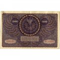 Польша 1000 польских марок 1919 год - VF+