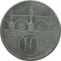 Богемия и Моравия 10 геллеров 1942 год - F
