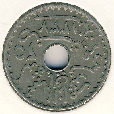 Тунис 25 сантимов 1919 год